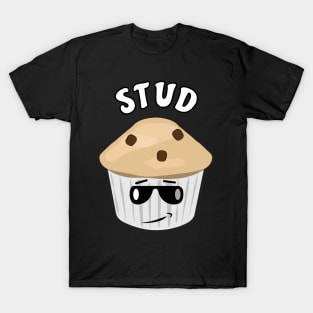 Muffin Stud - Funny Character Illustration T-Shirt